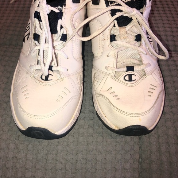 Champion Vintage Dad Sneakers White and Blue 11 - Picture 4 of 7